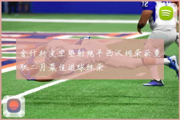 舍什科凌空垫射绝平西汉姆荣获曼联二月最佳进球殊荣