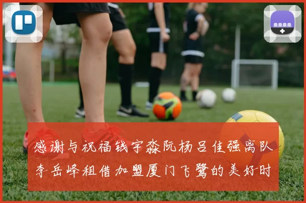 感谢与祝福钱宇淼阮杨吕佳强离队李岳峰租借加盟厦门飞鹭的美好时刻